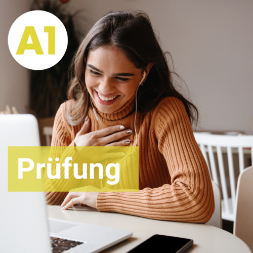 Deutsch Prüfung A1 online machen