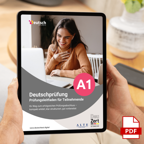 A1 Deutschpruefung mit A1 Zertifika