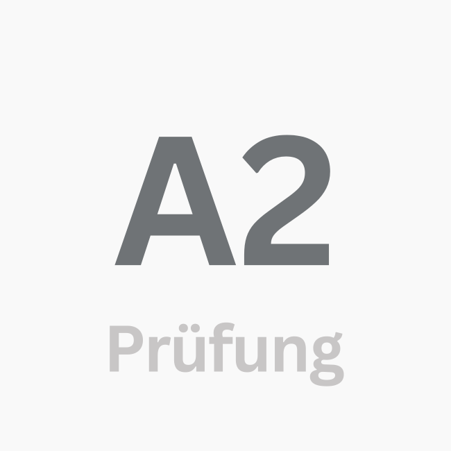 A2 Pruefung mit Zertifikat 1