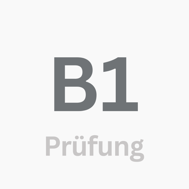 B1 Pruefung mit Zertifikat 1