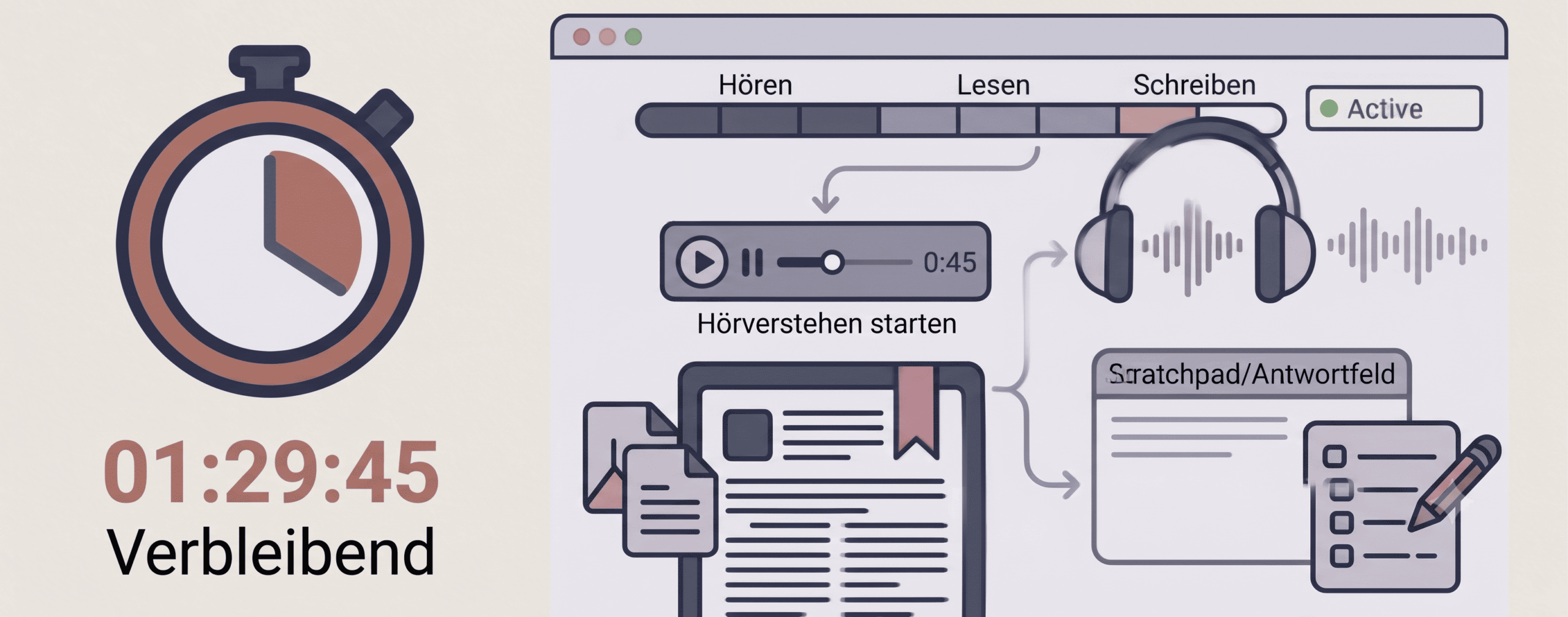 Authentische Prüfungssimulation